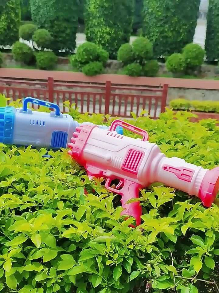 Bazooka Bubble Blower with Colorful Light