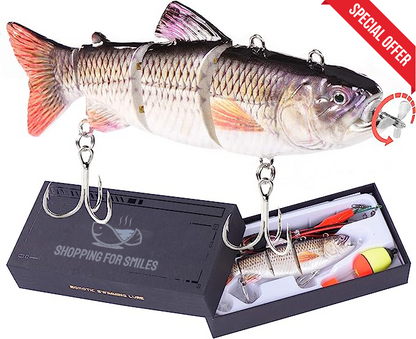 Vibra-Strike™ #1-Rated Robotic Fishing Lure