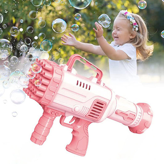 Bazooka Bubble Blower with Colorful Light