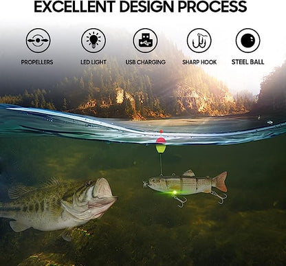 Vibra-Strike™ #1-Rated Robotic Fishing Lure