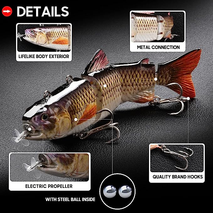 Vibra-Strike™ #1-Rated Robotic Fishing Lure