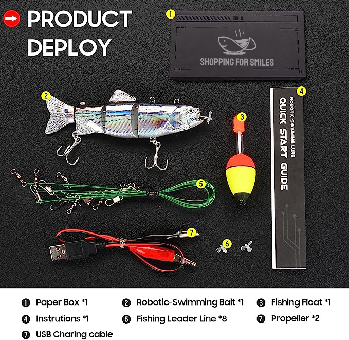 Vibra-Strike™ #1-Rated Robotic Fishing Lure